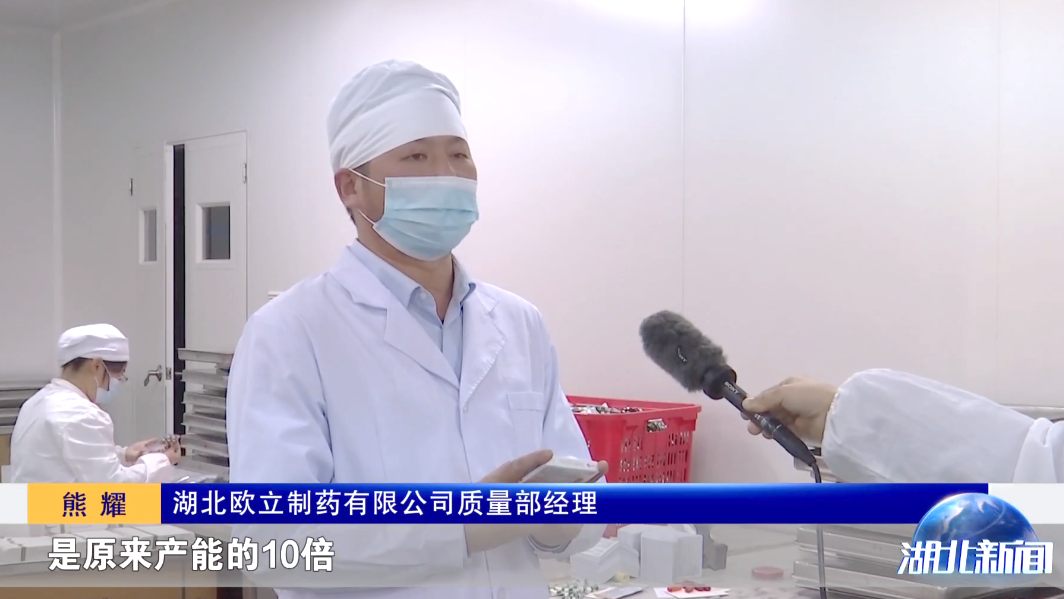 科技创新！湖北卫视对我司进行报道(图2)